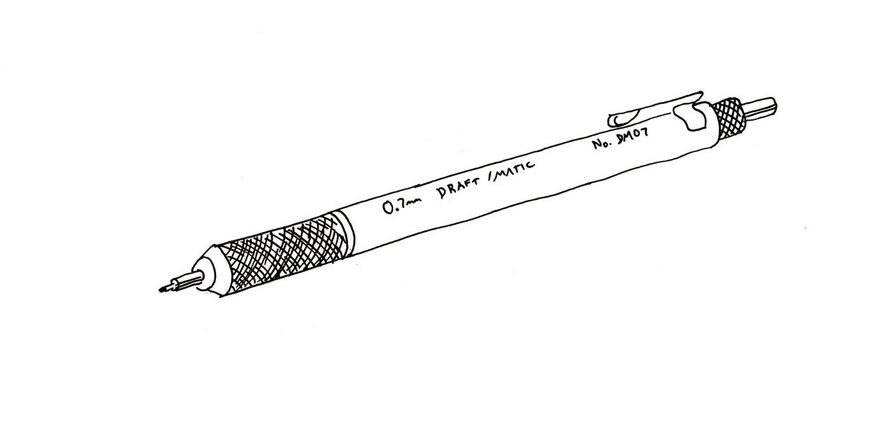 draft/matic mechancial pencil