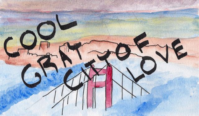 Cool gray city of love