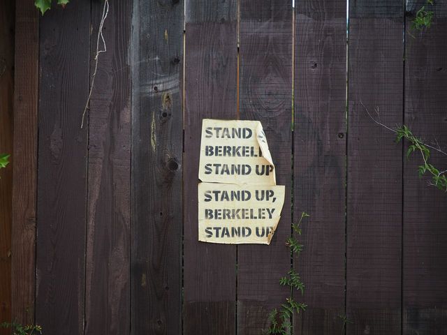 Stand up Berkeley, Stand up