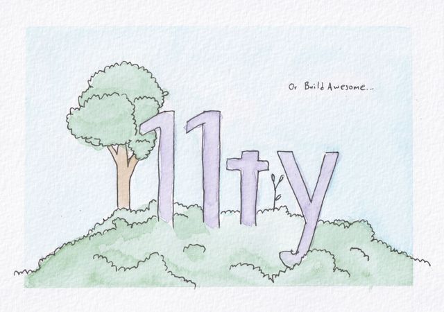 11ty in a pastoral setting