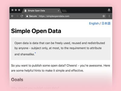 simpleopendata